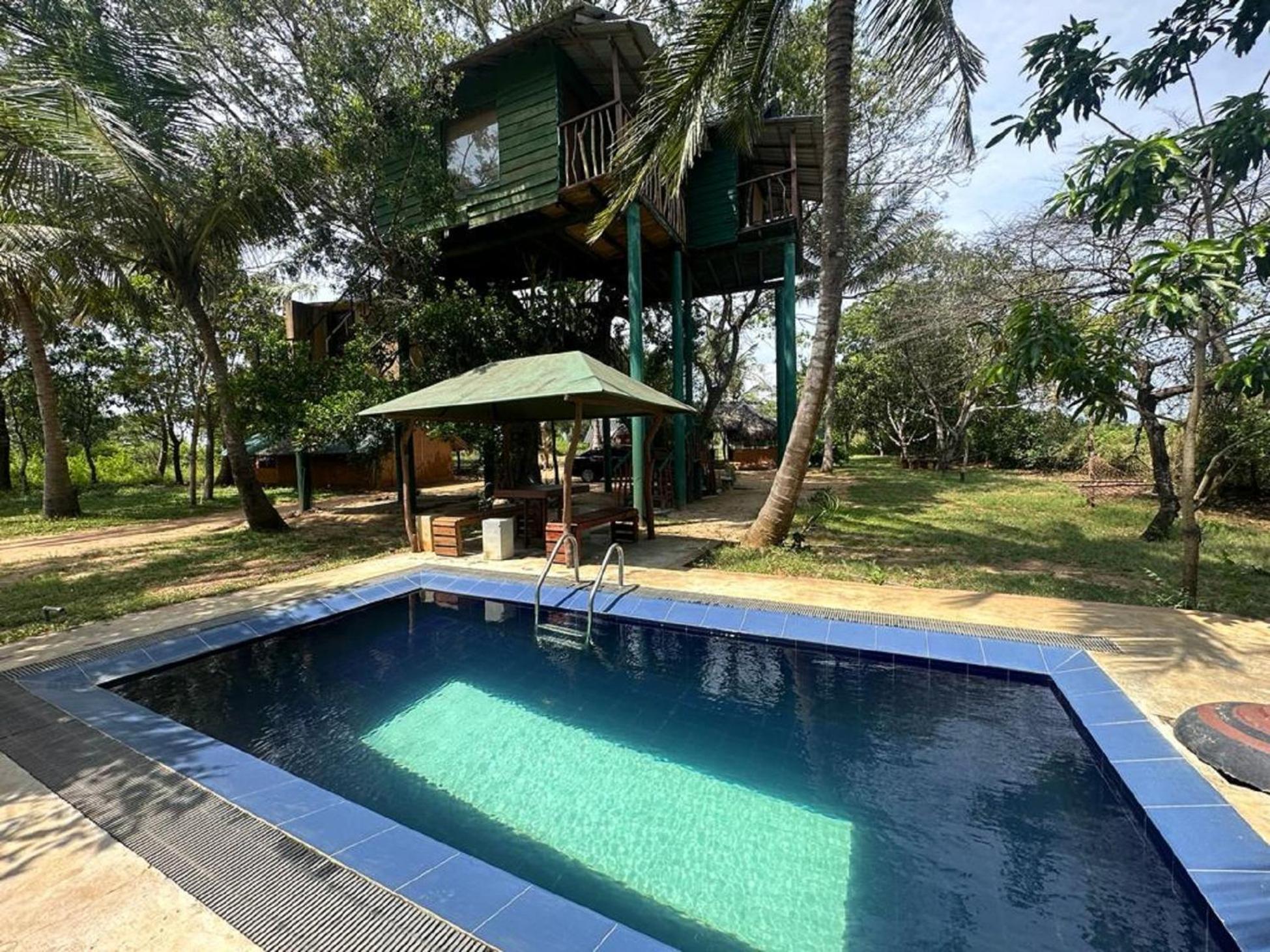 Отель Yala Eco Tree House New Тиссамахарама Экстерьер фото